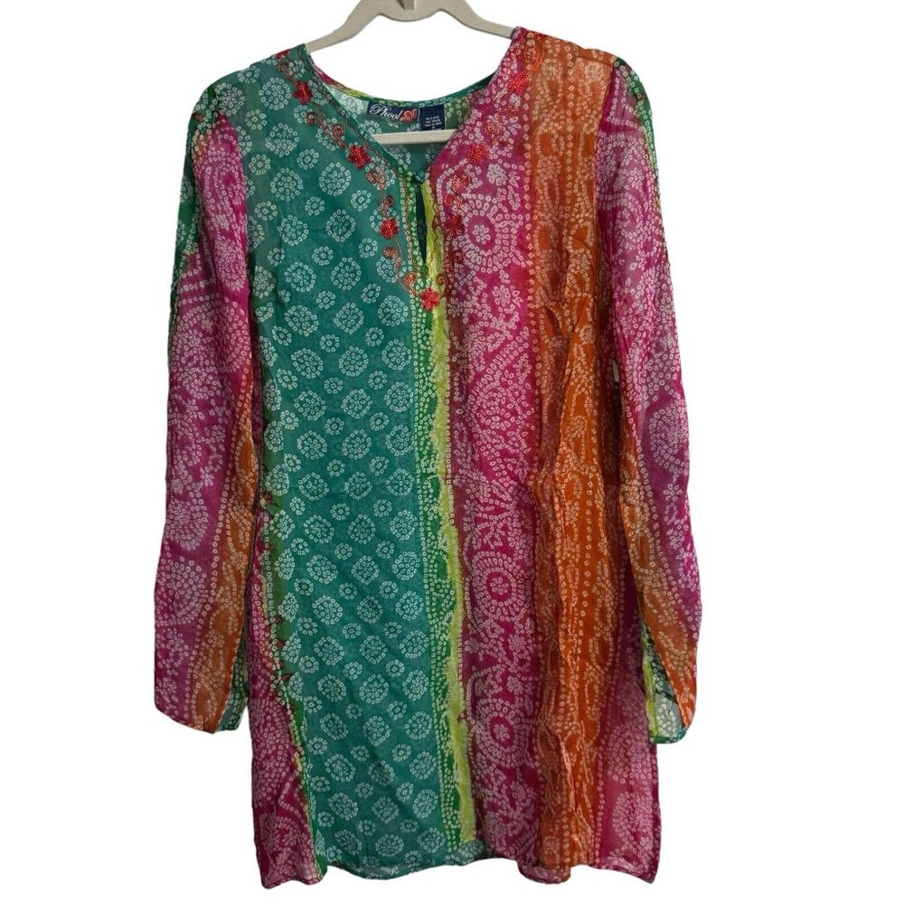Colorful Women's Swim Cover-Up